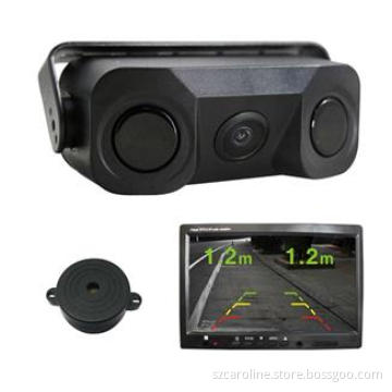2 in 1 video parking sensor with 2 sensors and 1 camera